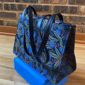 NWOT Kate Spade floral satchel purse